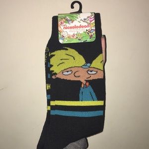 Hey Arnold Nickelodeon Socks size 6-12